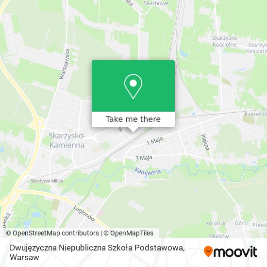 Dwujęzyczna Niepubliczna Szkoła Podstawowa map