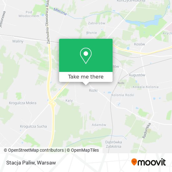 Stacja Paliw map