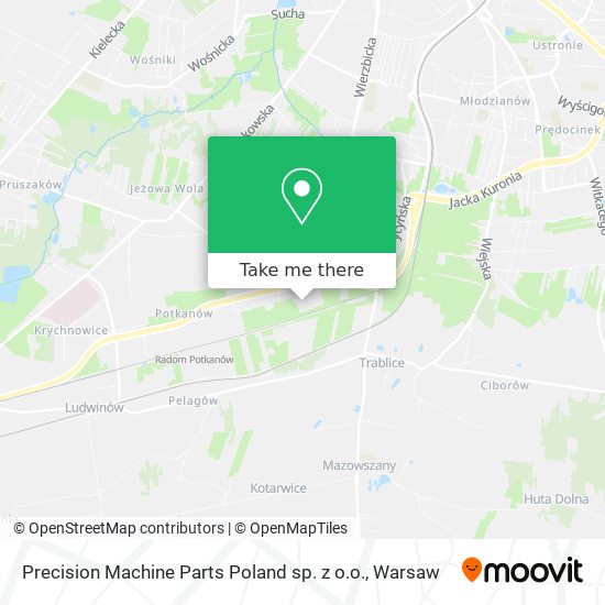 Precision Machine Parts Poland sp. z o.o. map