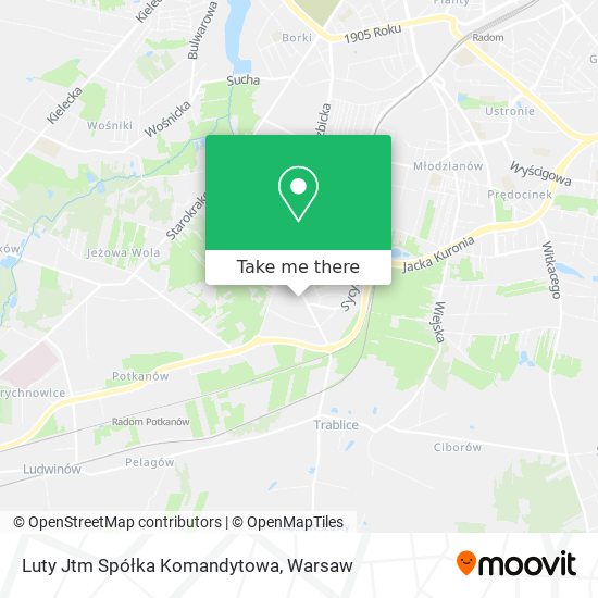 Luty Jtm Spółka Komandytowa map