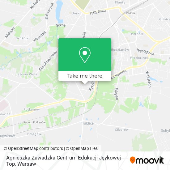 Agnieszka Zawadzka Centrum Edukacji Jęykowej Top map