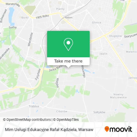 Mim Usługi Edukacyjne Rafał Kądziela map