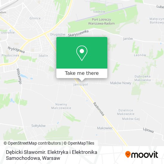 Dębicki Sławomir. Elektryka i Elektronika Samochodowa map