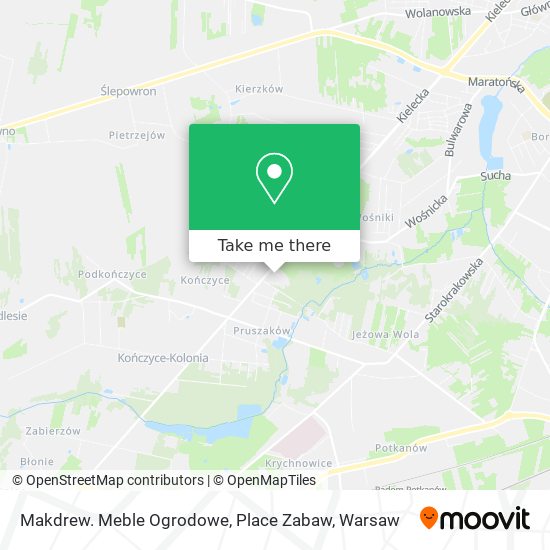 Makdrew. Meble Ogrodowe, Place Zabaw map