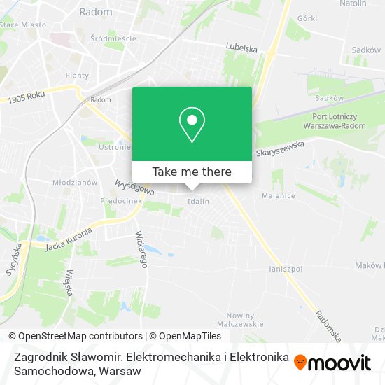 Zagrodnik Sławomir. Elektromechanika i Elektronika Samochodowa map