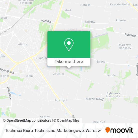 Techmax Biuro Techniczno Marketingowe map