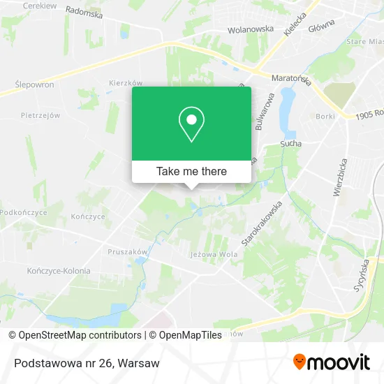 Podstawowa nr 26 map