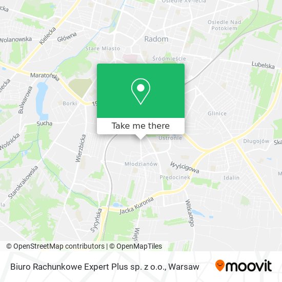 Biuro Rachunkowe Expert Plus sp. z o.o. map