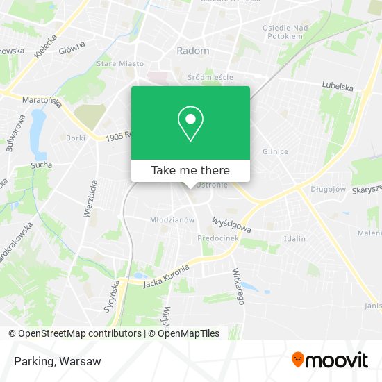 Parking map