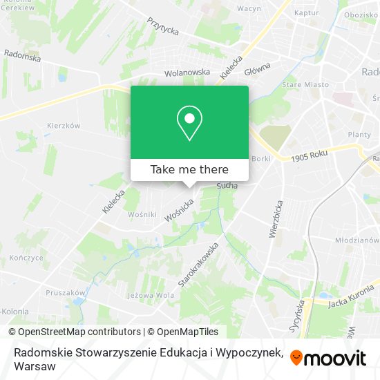 Карта Radomskie Stowarzyszenie Edukacja i Wypoczynek