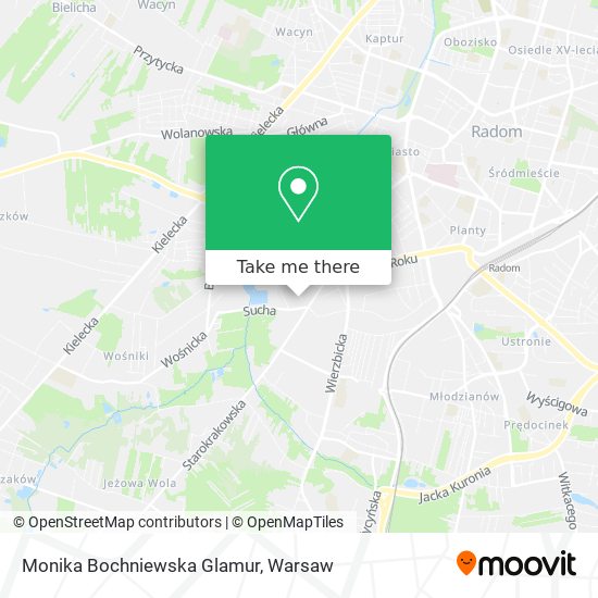 Monika Bochniewska Glamur map