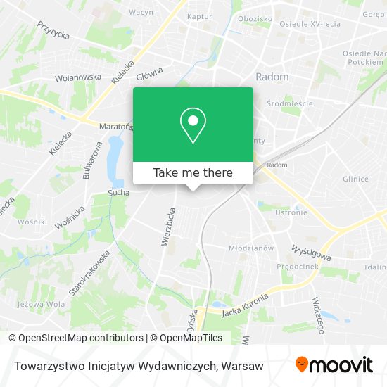 Карта Towarzystwo Inicjatyw Wydawniczych