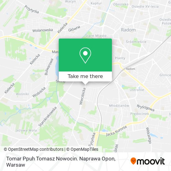 Tomar Ppuh Tomasz Nowocin. Naprawa Opon map