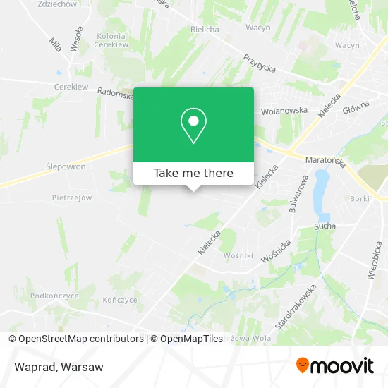 Карта Waprad