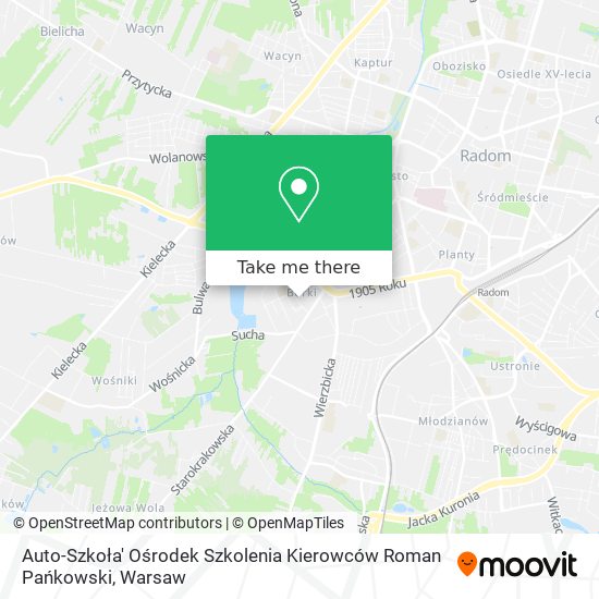 Auto-Szkoła' Ośrodek Szkolenia Kierowców Roman Pańkowski map