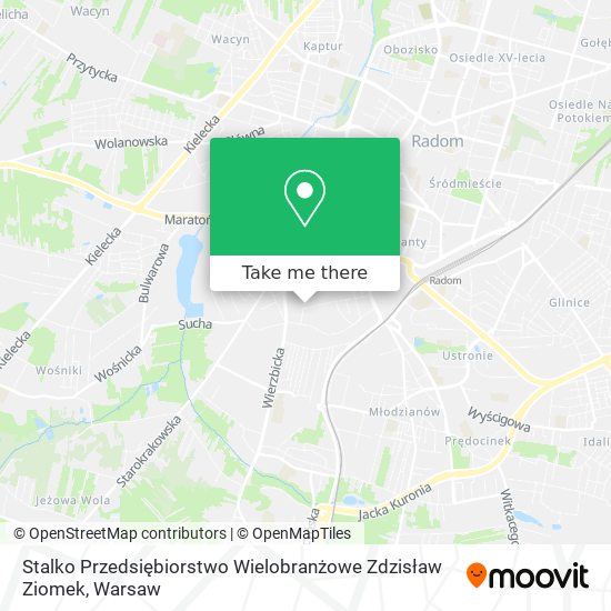 Stalko Przedsiębiorstwo Wielobranżowe Zdzisław Ziomek map