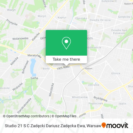 Studio 21 S C Zadęcki Dariusz Zadęcka Ewa map