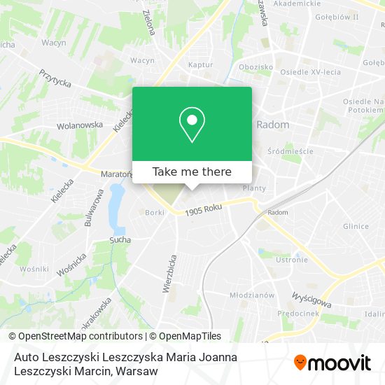 Auto Leszczyski Leszczyska Maria Joanna Leszczyski Marcin map