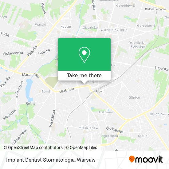 Карта Implant Dentist Stomatologia