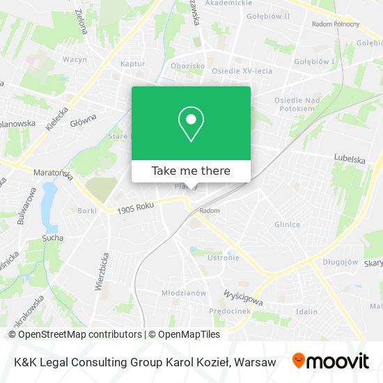 K&K Legal Consulting Group Karol Kozieł map