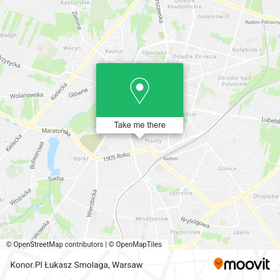 Карта Konor.Pl Łukasz Smolaga