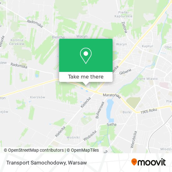 Transport Samochodowy map