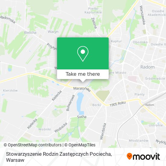 Stowarzyszenie Rodzin Zastępczych Pociecha map