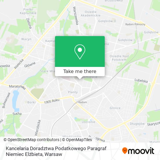 Kancelaria Doradztwa Podatkowego Paragraf Niemiec Elżbieta map