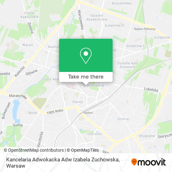 Kancelaria Adwokacka Adw Izabela Zuchowska map