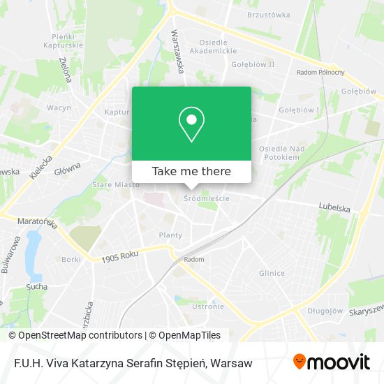 F.U.H. Viva Katarzyna Serafin Stępień map