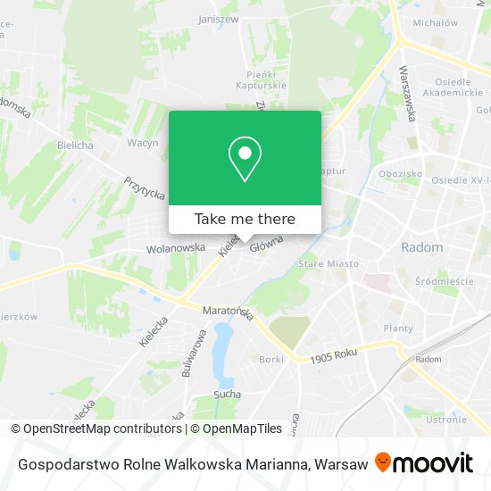 Gospodarstwo Rolne Walkowska Marianna map