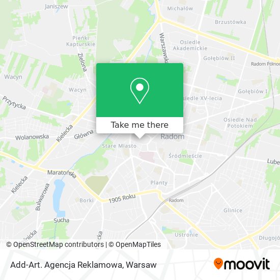 Add-Art. Agencja Reklamowa map