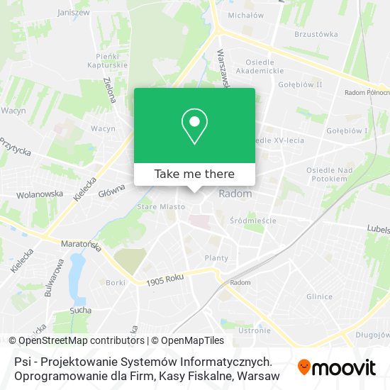 Psi - Projektowanie Systemów Informatycznych. Oprogramowanie dla Firm, Kasy Fiskalne map