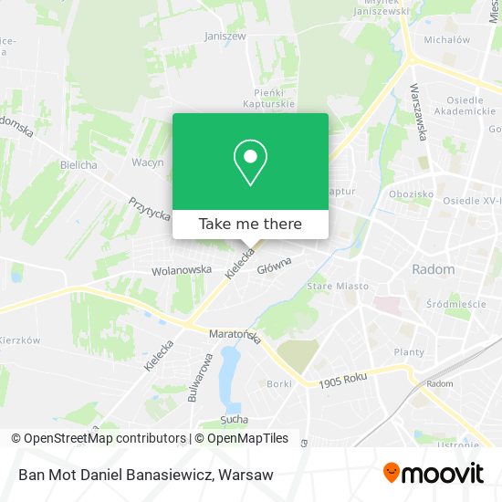 Ban Mot Daniel Banasiewicz map