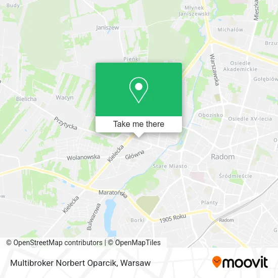 Карта Multibroker Norbert Oparcik