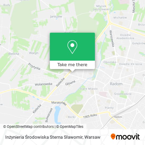 Inżynieria Środowiska Sterna Sławomir map