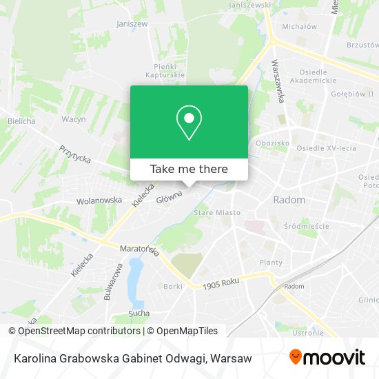 Karolina Grabowska Gabinet Odwagi map