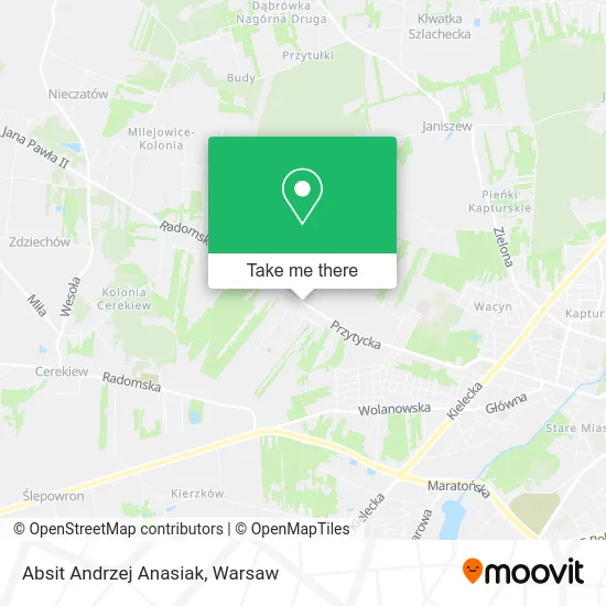 Карта Absit Andrzej Anasiak