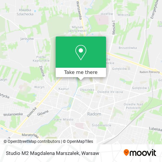 Studio M2 Magdalena Marszałek map