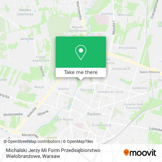 Michalski Jerzy Mi Form Przedsiębiorstwo Wielobranżowe map