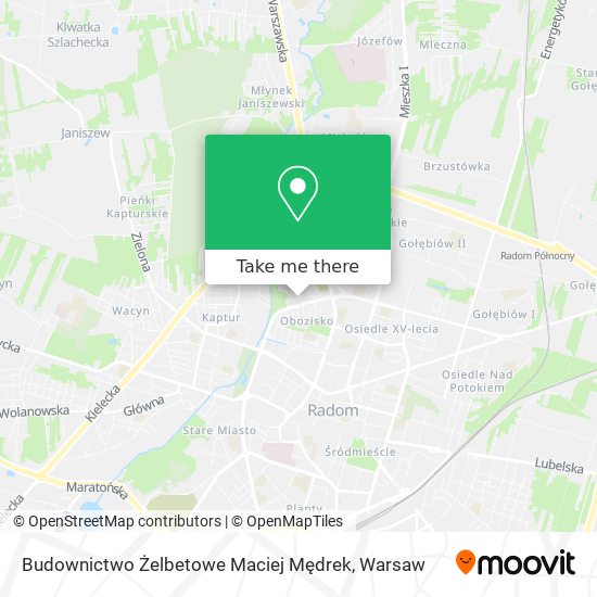 Budownictwo Żelbetowe Maciej Mędrek map