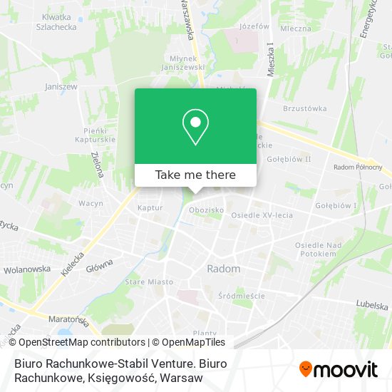 Biuro Rachunkowe-Stabil Venture. Biuro Rachunkowe, Księgowość map