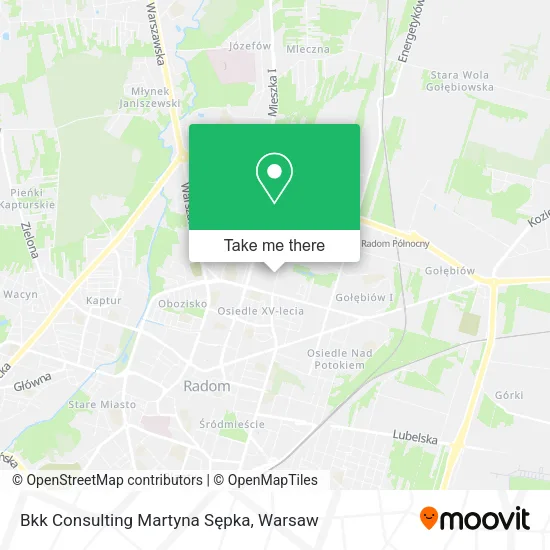 Карта Bkk Consulting Martyna Sępka