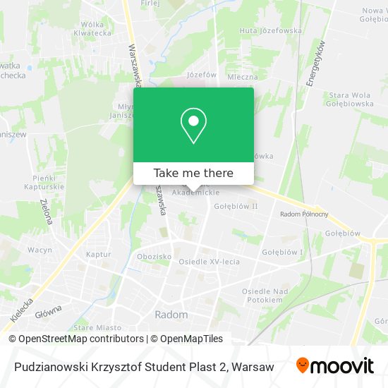 Pudzianowski Krzysztof Student Plast 2 map