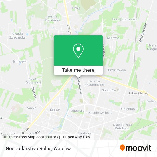 Gospodarstwo Rolne map