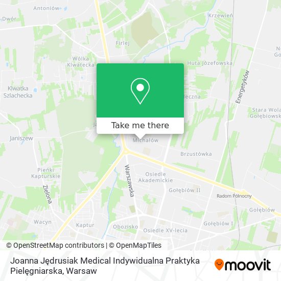 Joanna Jędrusiak Medical Indywidualna Praktyka Pielęgniarska map