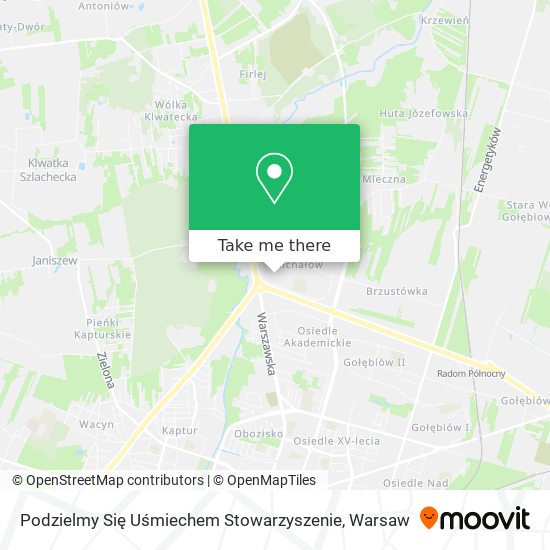 Podzielmy Się Uśmiechem Stowarzyszenie map