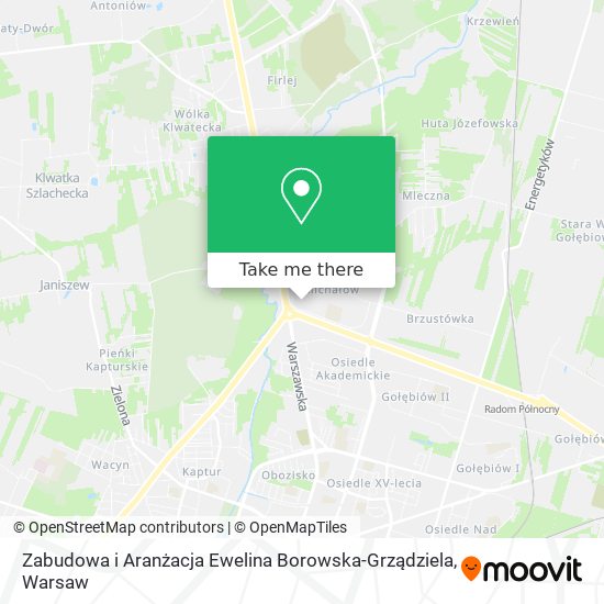 Zabudowa i Aranżacja Ewelina Borowska-Grządziela map