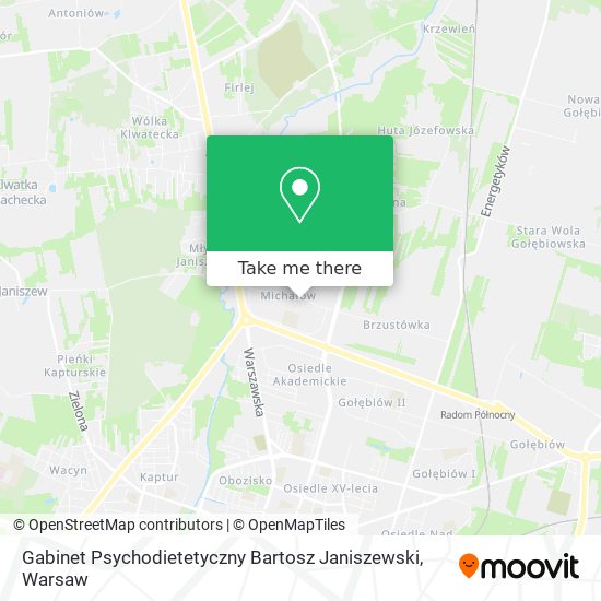 Gabinet Psychodietetyczny Bartosz Janiszewski map