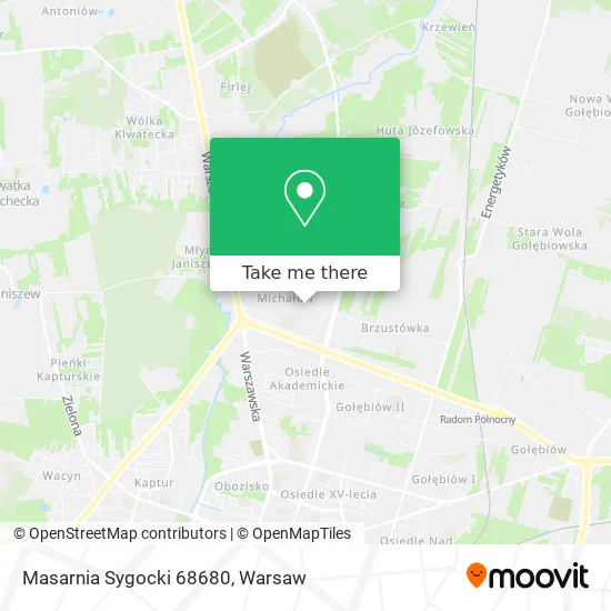 Карта Masarnia Sygocki 68680